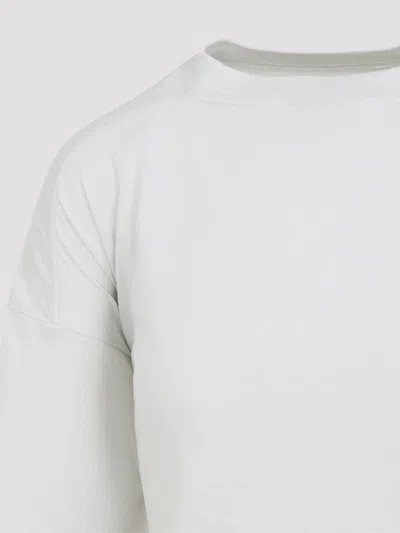 Balenciaga Semi Fitted Cotton T-shirt Dress In White