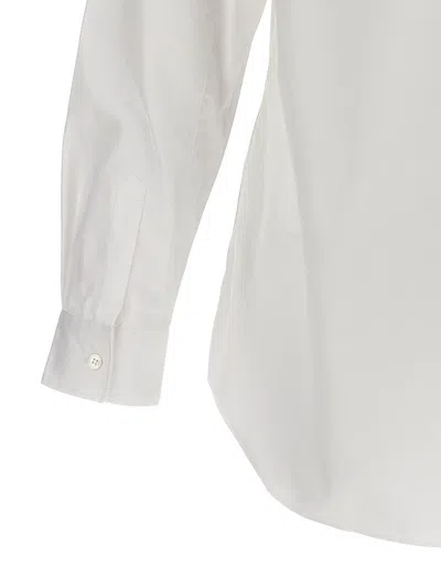 Comme Des Garçons Shirt Live Free Patch Long-sleeved Shirt In Yellow