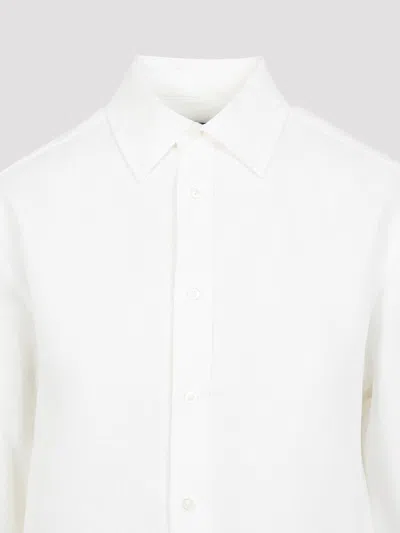 Ralph Lauren Adrien Linen Shirt With Long Sleeves In White