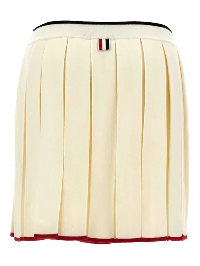 Thom Browne Knitted Pleated Skirt