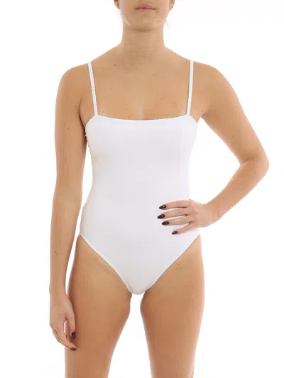 Eres Aquarelle Swimsuit In White