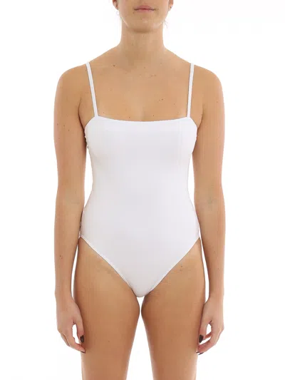 Eres Aquarelle Swimsuit In White