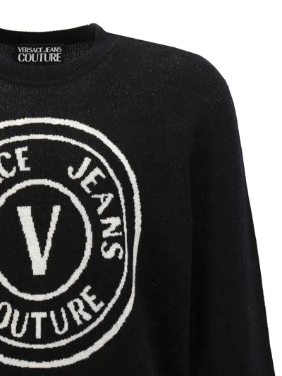 Versace Jeans Couture Logo-print Crew-neck Sweatshirt