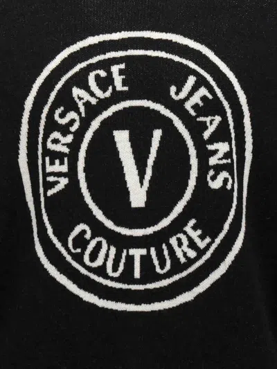 Versace Jeans Couture Logo-print Crew-neck Sweatshirt