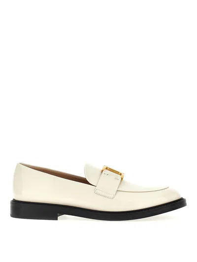 Chloé Marcie Loafers In White