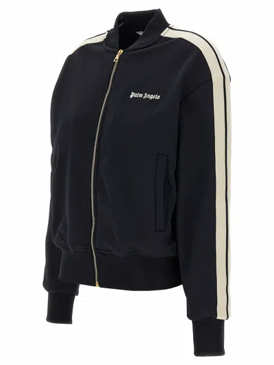 Palm Angels Track Sweatshirt Polyester Noir