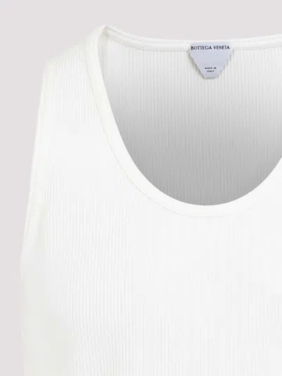 Bottega Veneta Slim-fit Tank Top In White