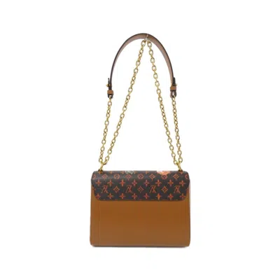 Pre-owned Louis Vuitton Brown Coated Canvas Shoulder Bag ()