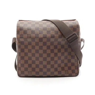 Pre-owned Louis Vuitton Brown Ebene Coated Canvas Pvc Damier Canvas Leather Shoulder Bag ()