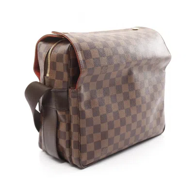 Pre-owned Louis Vuitton Brown Ebene Coated Canvas Pvc Damier Canvas Leather Shoulder Bag ()