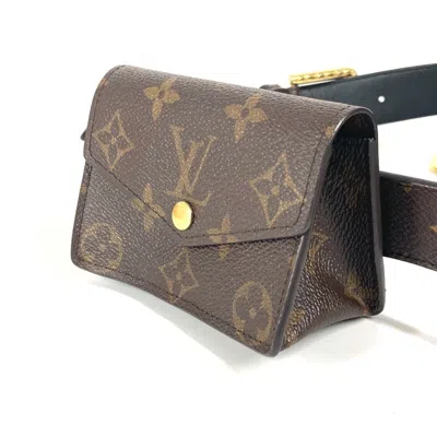 Pre-owned Louis Vuitton Brown Monogram Canvas Pouch Sling Bag ()