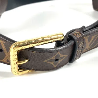 Pre-owned Louis Vuitton Brown Monogram Canvas Pouch Sling Bag ()