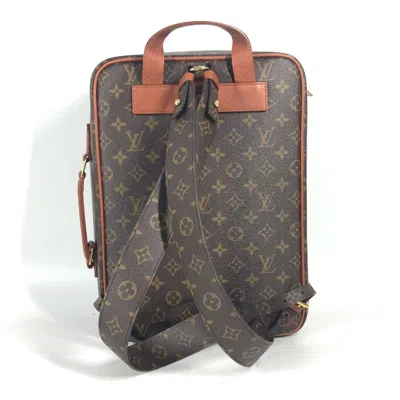 Pre-owned Louis Vuitton Brown Monogram Monogram Backpack ()