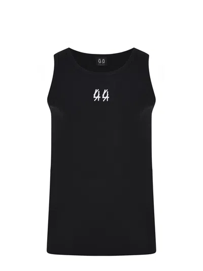 44 Label Group T Shirt Made Of Cotton. In Black