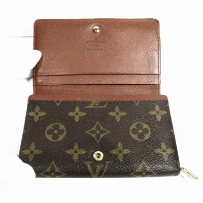 Pre-owned Louis Vuitton Brown Wallet (bi-fold) ()