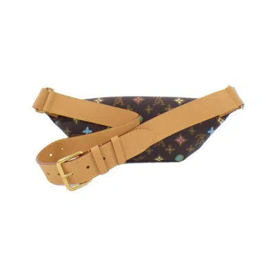 Pre-owned Louis Vuitton Chocolate Marron Monogram Monogram Fanny Pack Sling Bag ()