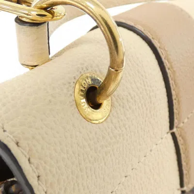 Pre-owned Louis Vuitton Cream Ebene Coated Canvas Backpack ()