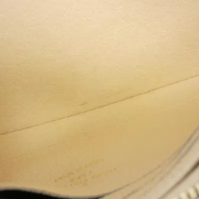 Pre-owned Louis Vuitton Cream Leather Pochette Shoulder Bag ()