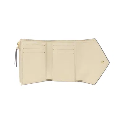Pre-owned Louis Vuitton Cream Monogram Empreinte Wallet (tri-fold) ()