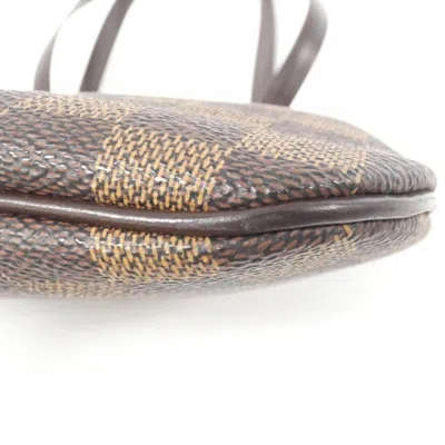 Pre-owned Louis Vuitton Damier Canvas Ebene Coated Canvas Shoulder Bag ()
