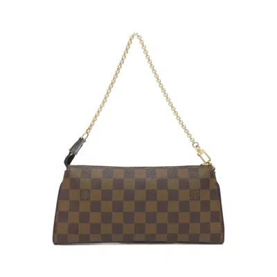 Pre-owned Louis Vuitton Damier Canvas Ebene Coated Canvas Shoulder Bag ()