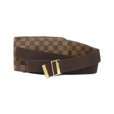 Pre-owned Louis Vuitton Damier Canvas Ebene Coated Canvas Shoulder Bag Sling Bag ()