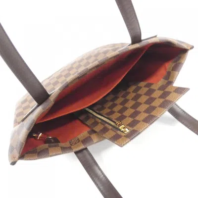 Pre-owned Louis Vuitton Damier Canvas Ebene Coated Canvas Shoulder Bag ()
