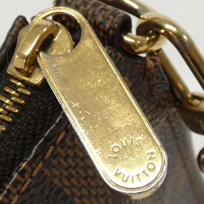 Pre-owned Louis Vuitton Damier Canvas Ebene Coated Canvas Shoulder Bag ()