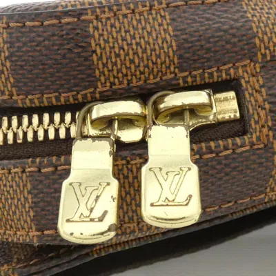Pre-owned Louis Vuitton Damier Canvas Ebene Coated Canvas Shoulder Bag Sling Bag ()