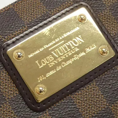 Pre-owned Louis Vuitton Damier Canvas Ebene Coated Canvas Shoulder Bag ()