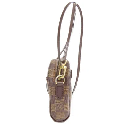Pre-owned Louis Vuitton Damier Canvas Ebene Damier Canvas Pochette Shoulder Bag ()