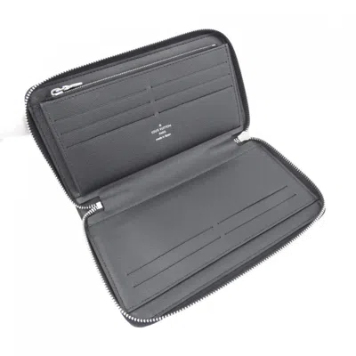 Pre-owned Louis Vuitton Damier Graphite Graphite Coated Canvas Wallet (bi-fold) ()