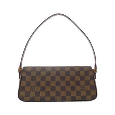 Pre-owned Louis Vuitton Ebene Coated Canvas Shoulder Bag ()