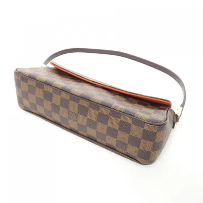 Pre-owned Louis Vuitton Ebene Coated Canvas Shoulder Bag ()
