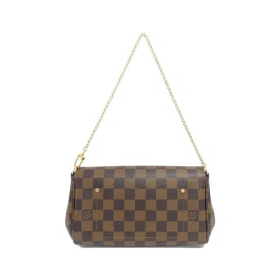 Pre-owned Louis Vuitton Ebene Coated Canvas Shoulder Bag ()
