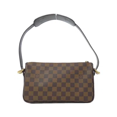 Pre-owned Louis Vuitton Ebene Coated Canvas Shoulder Bag ()