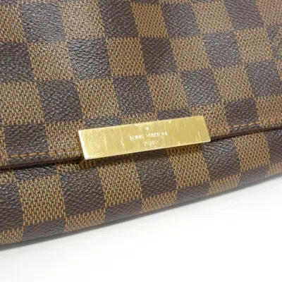 Pre-owned Louis Vuitton Ebene Coated Canvas Shoulder Bag ()