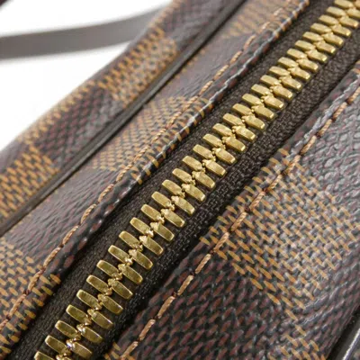 Pre-owned Louis Vuitton Ebene Coated Canvas Shoulder Bag ()