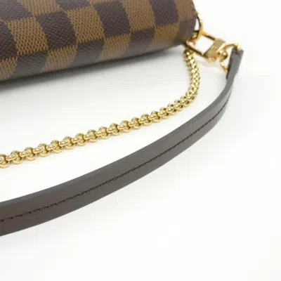 Pre-owned Louis Vuitton Ebene Coated Canvas Shoulder Bag ()