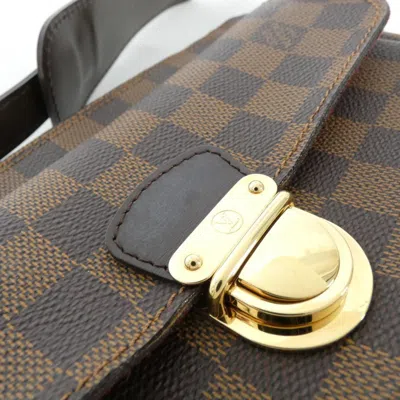 Pre-owned Louis Vuitton Ebene Coated Canvas Shoulder Bag ()