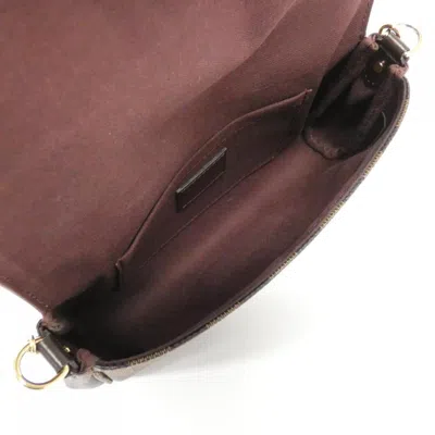 Pre-owned Louis Vuitton Ebene Coated Canvas Shoulder Bag ()