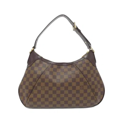 Pre-owned Louis Vuitton Ebene Coated Canvas Shoulder Bag ()