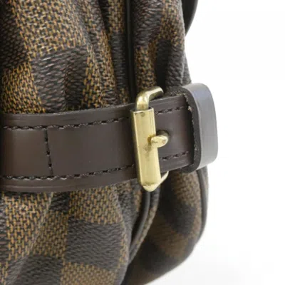 Pre-owned Louis Vuitton Ebene Coated Canvas Shoulder Bag ()