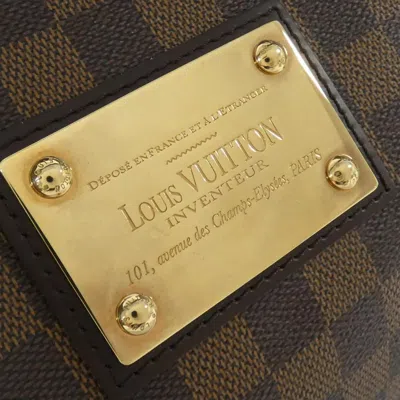Pre-owned Louis Vuitton Ebene Coated Canvas Shoulder Bag ()