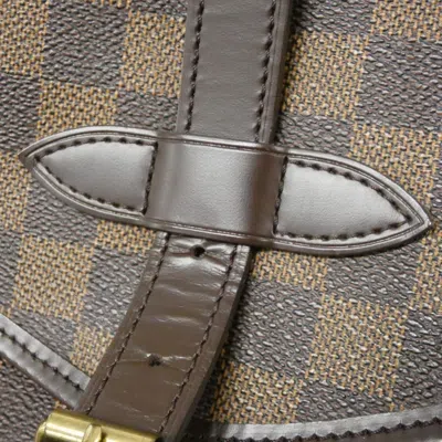 Pre-owned Louis Vuitton Ebene Coated Canvas Shoulder Bag ()