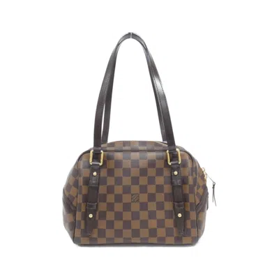 Pre-owned Louis Vuitton Ebene Coated Canvas Shoulder Bag ()