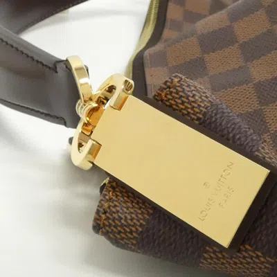 Pre-owned Louis Vuitton Ebene Coated Canvas Shoulder Bag ()