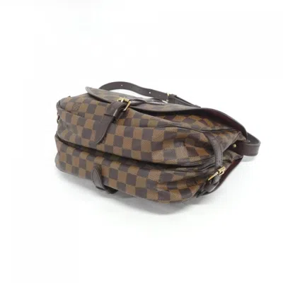 Pre-owned Louis Vuitton Ebene Coated Canvas Shoulder Bag ()