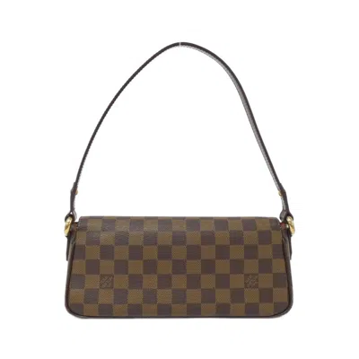 Pre-owned Louis Vuitton Ebene Coated Canvas Shoulder Bag ()