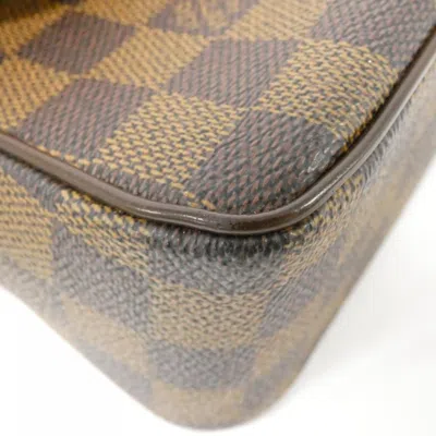 Pre-owned Louis Vuitton Ebene Coated Canvas Shoulder Bag ()